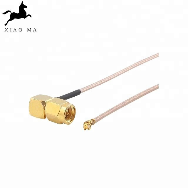 SMA мужской прямой угол к IPEX UFL разъем RG178 RF кабель в сборе XMR-SPTX-54 SMA мужской прямой угол к IPEX UFL разъем RG178 RF кабель в сборе XMR-SPTX-54