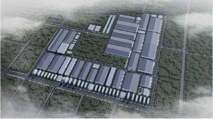 Um projeto da BYD em Hefei