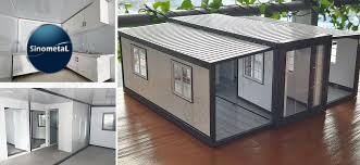 Expandable Prefabricated Room Folding Side Foldable 20Ft Shipping Container House