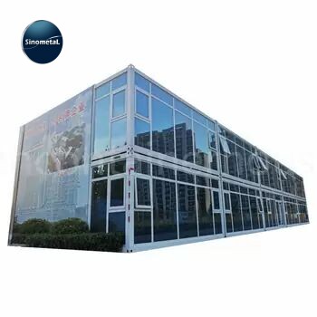 Luxury 2 Story 20Ft Prefeb Mudular Shipping Prefabricated Homes Container House