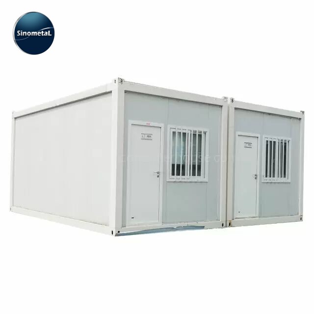 Cabin Prefab Detachable 20ft Simple Foundation Capsule House Foldable Container HouseOfficeCoffee BarShops