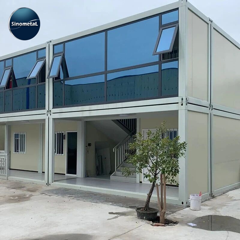 Multiple Combination 20Ft 40Ft Apple Cabin Waterproof Fireproof Prefab Container House