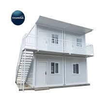 Luxury 2 Story 20Ft Prefeb Mudular Shipping Prefabricated Homes Container House