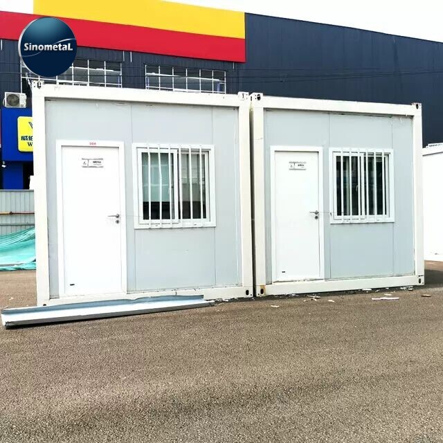 Cabin Prefab Detachable 20ft Simple Foundation Capsule House Foldable Container House/Office/Coffee Bar/Shops