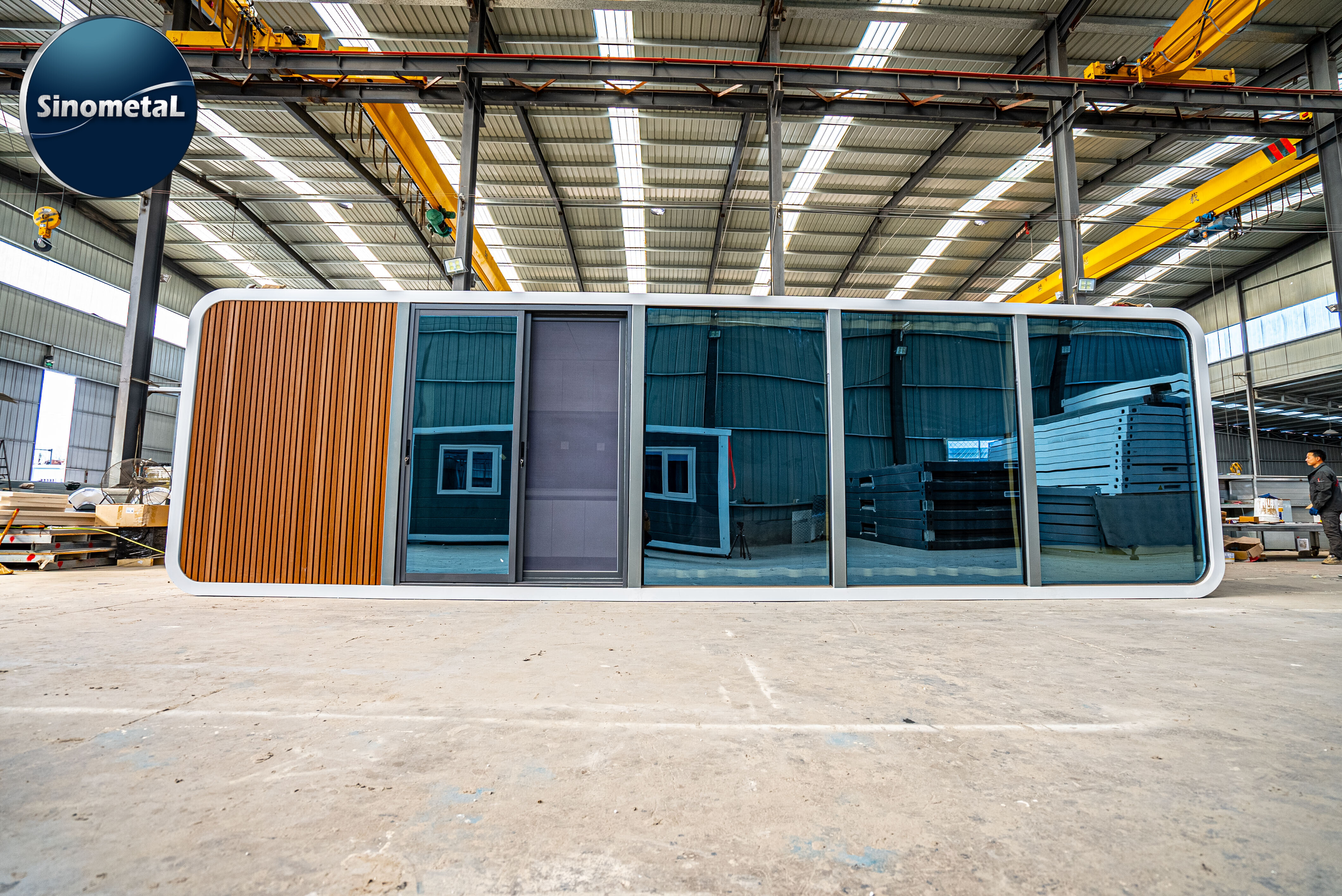 8.5 meter length Apple Cabin