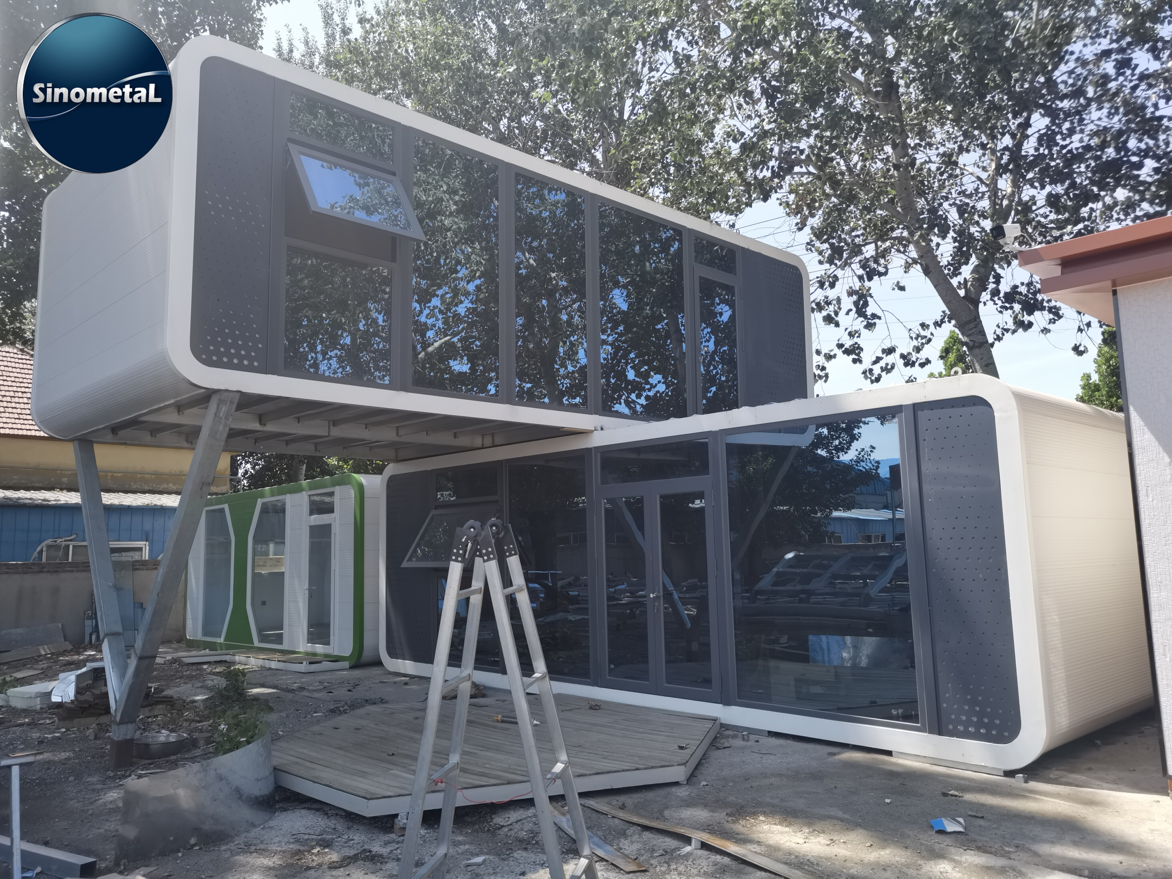 5.8 meter length Apple Cabin