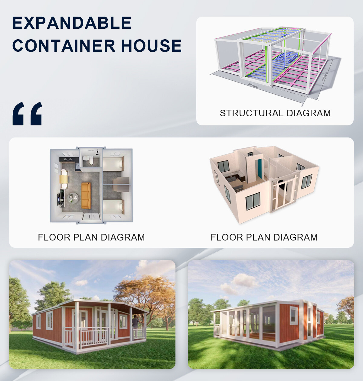20 ft Dual-Wing Expandable & Foldable Container House (1)