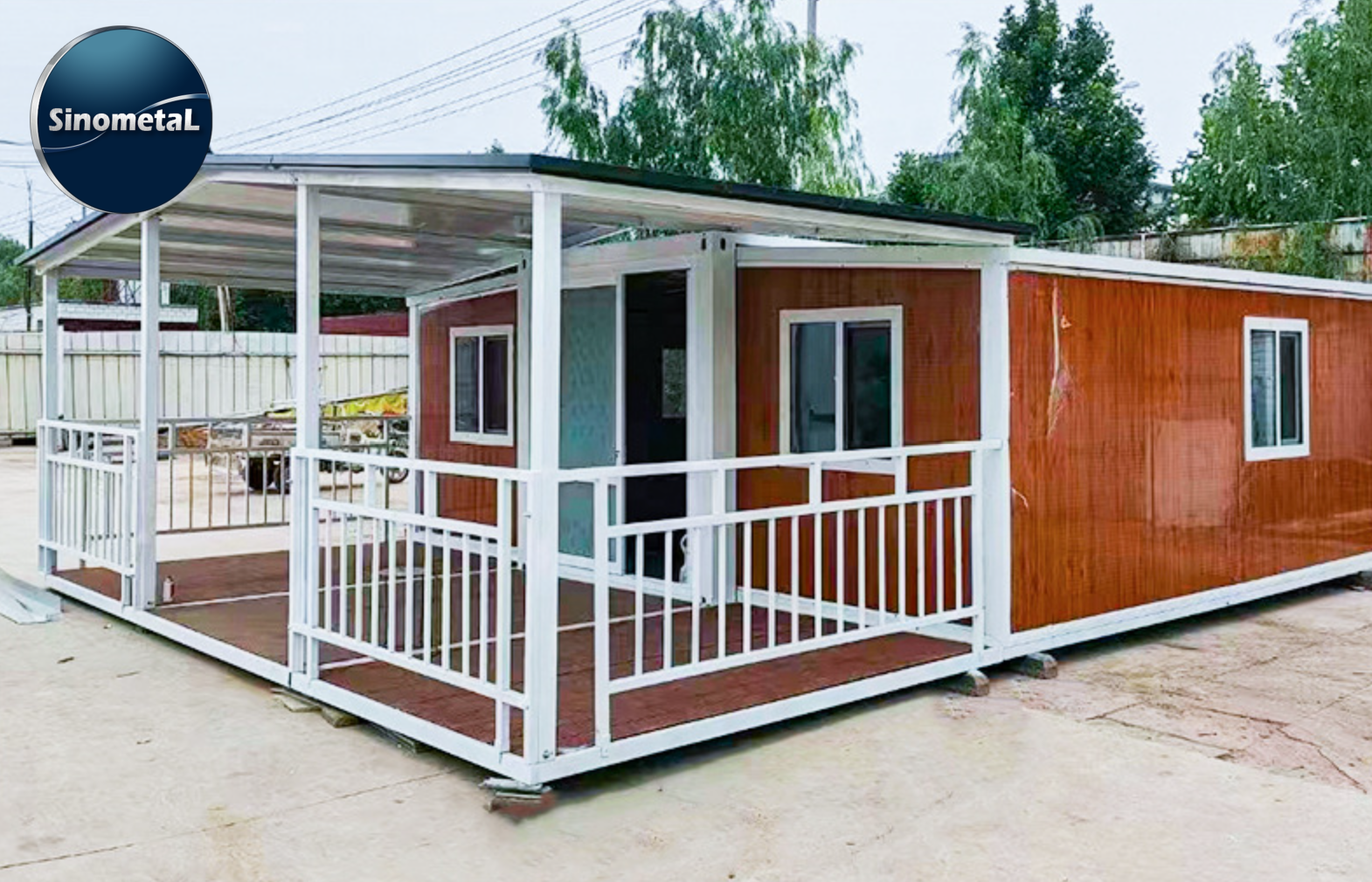 20 ft Dual-Wing Expandable & Foldable Container House