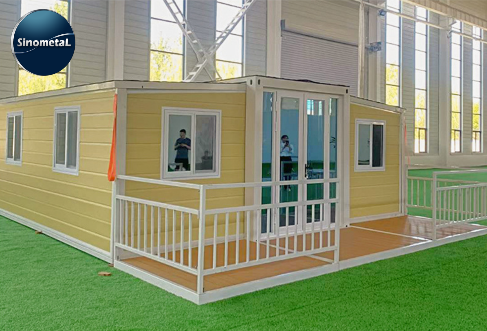 20 ft Dual-Wing Expandable & Foldable Container House