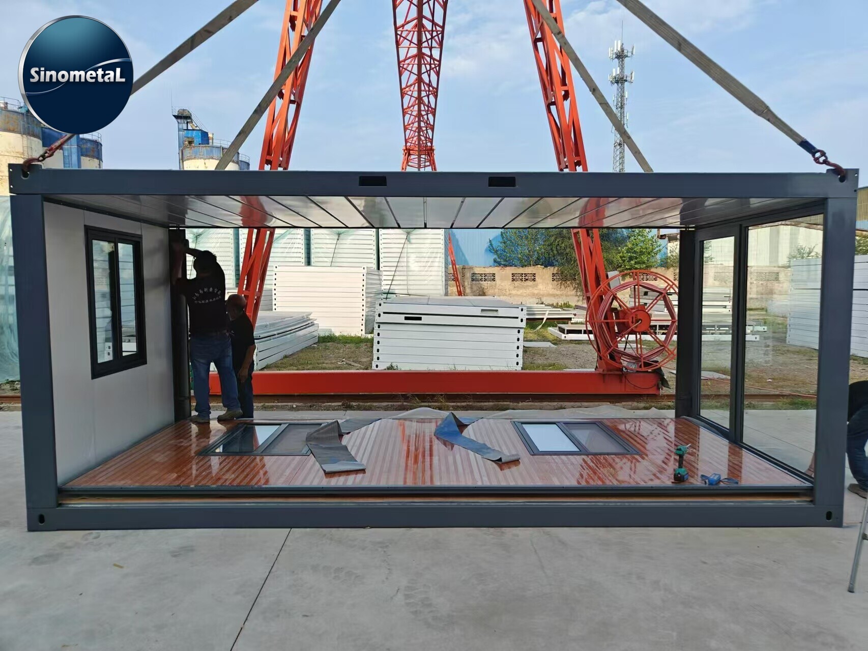 Foldable Flat-Pack Container House