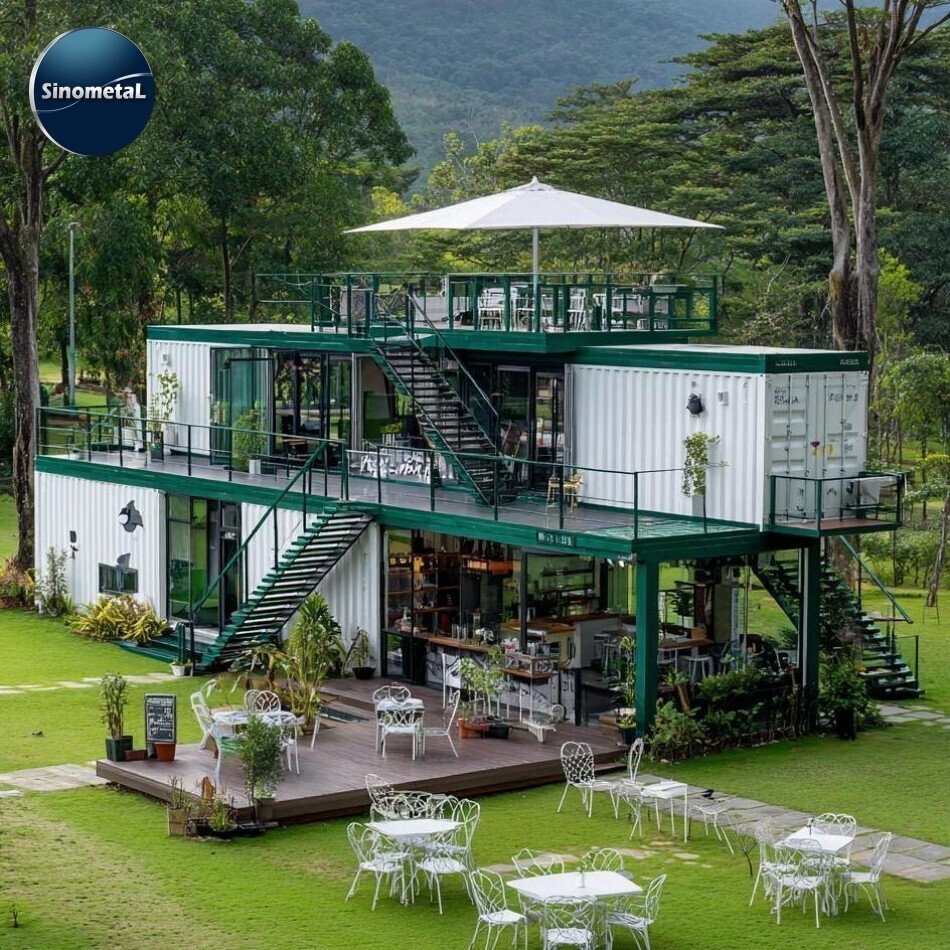 Modular Container Coffee Shop Shipping Container Cafe Prefab Container Cafe (1)