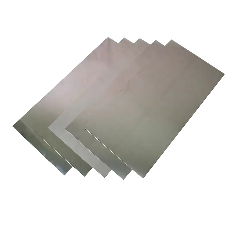 Placa de acero inoxidable 301