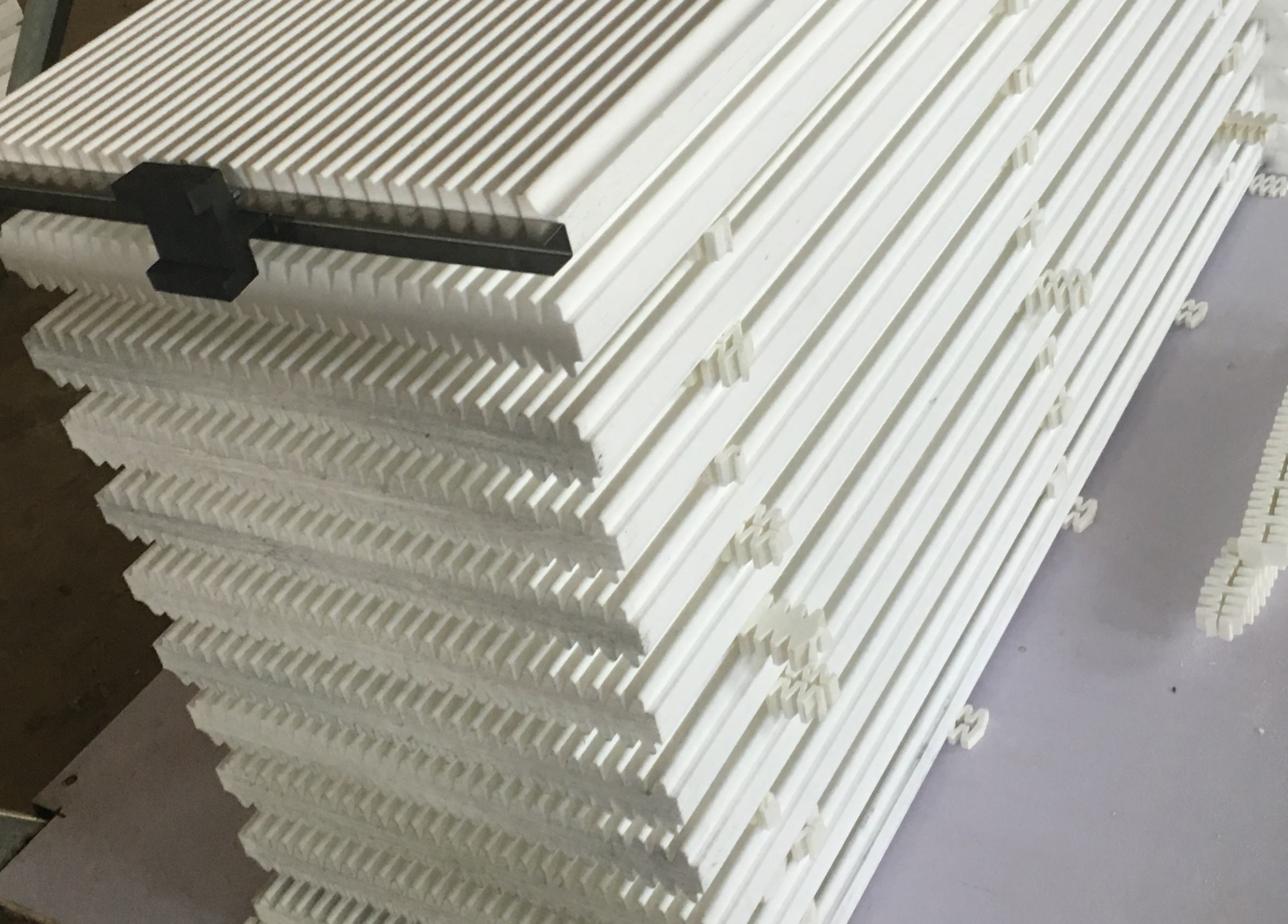 Пластиковый спеченный пластинчатый пылеуловитель