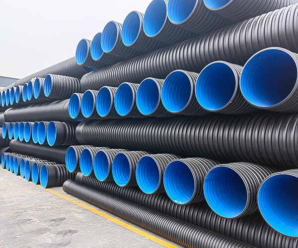 Трубы из полиэтилена высокой плотности (HDPE) со структурными стенками (для водоотведения)