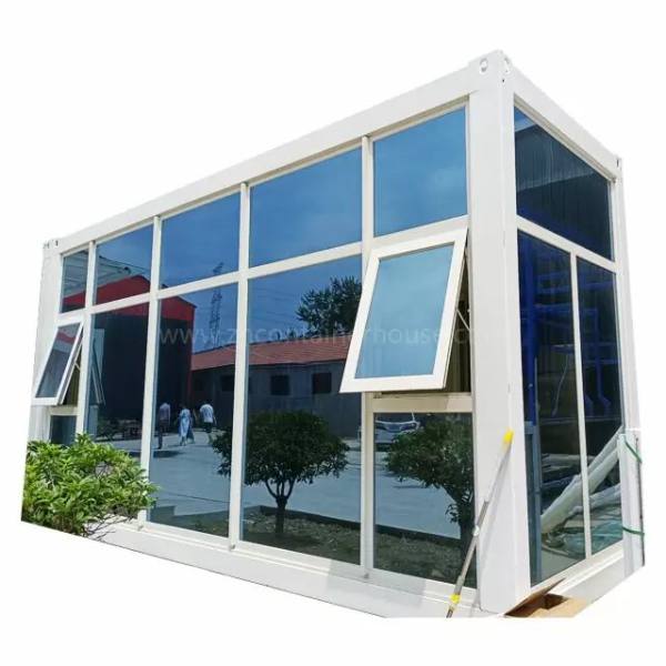 New Technology Container Office Steel Structure Frame Welded Flat Pack Container House