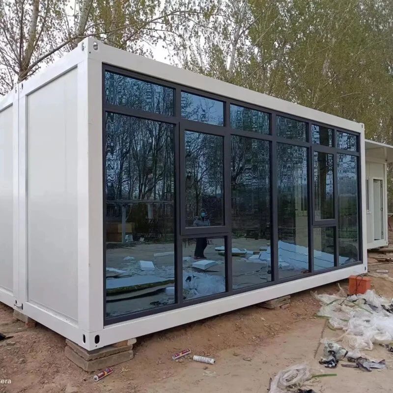 Multiple Combination 20Ft 40Ft Apple Cabin Waterproof Fireproof Prefab Container House