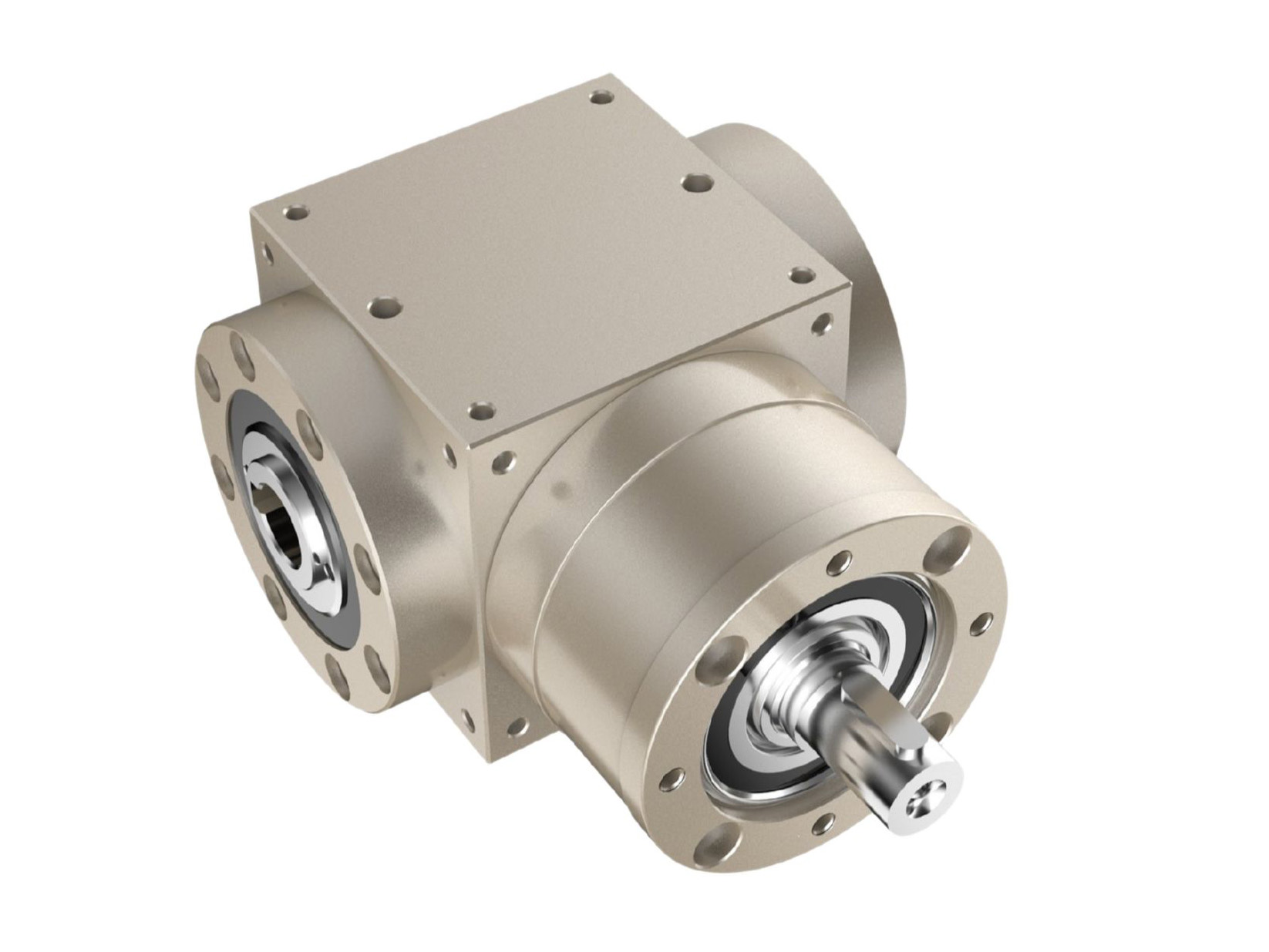 Входной вал Прямоугольный 90-градусный спирально-конический редуктор