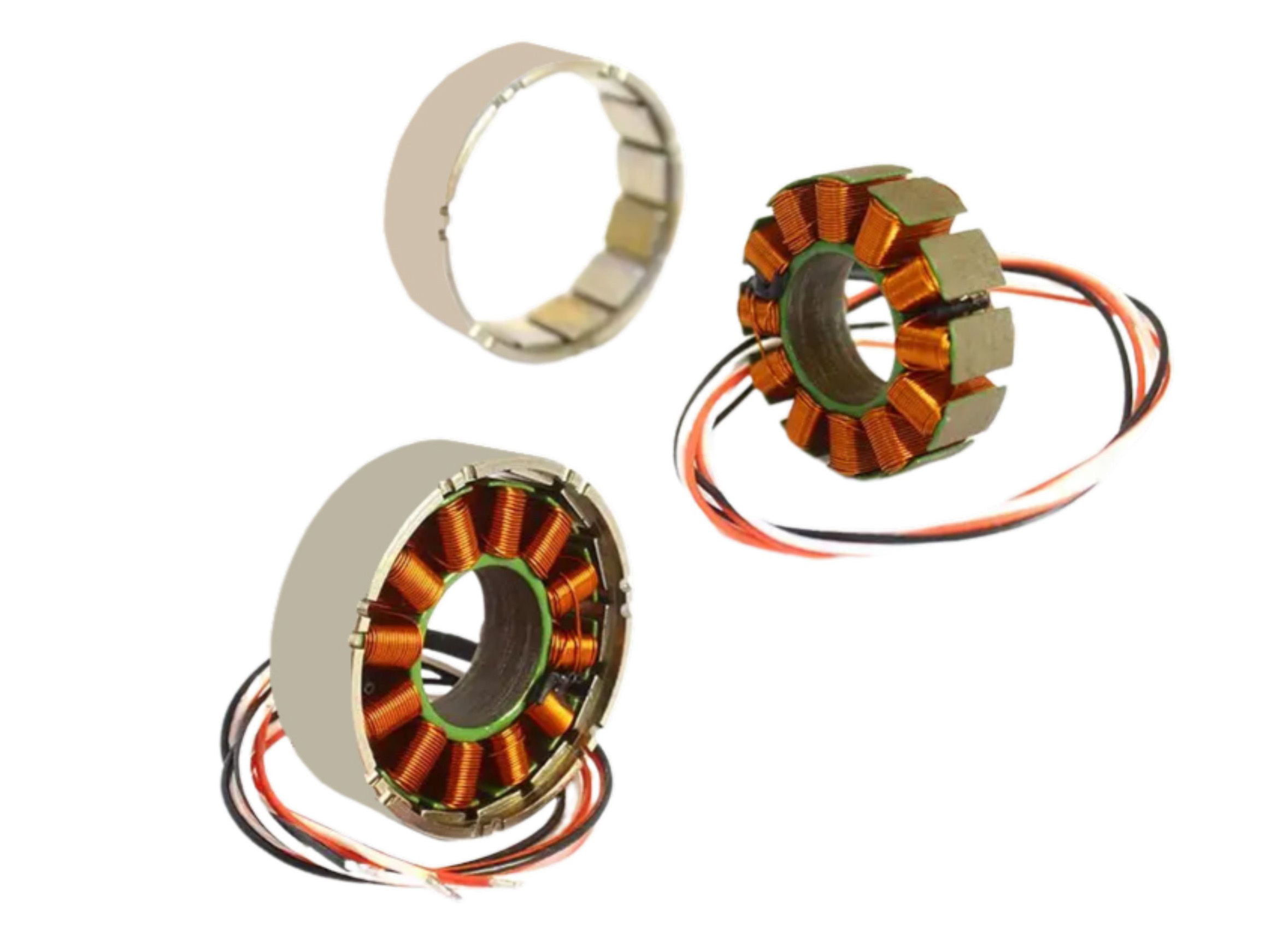 Динамический отклик Высокая плотность крутящего момента Внешний ротор Бескаркасный моментный двигатель