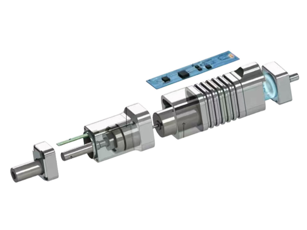 Высокоточный микросервопривод линейного электрического цилиндра для робототехники