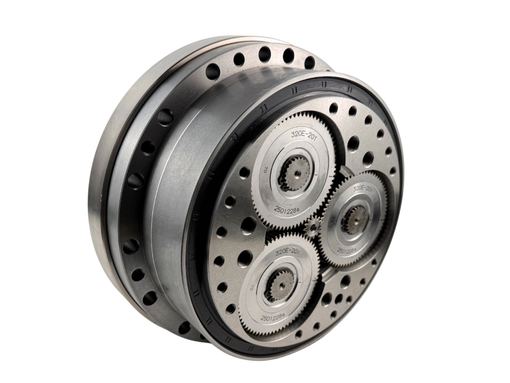 Высокая точность двухступенчатый подача двигателя фланец RV редуктор