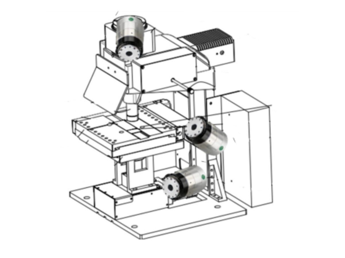 Гармонический привод для автоматического слайд-сканера