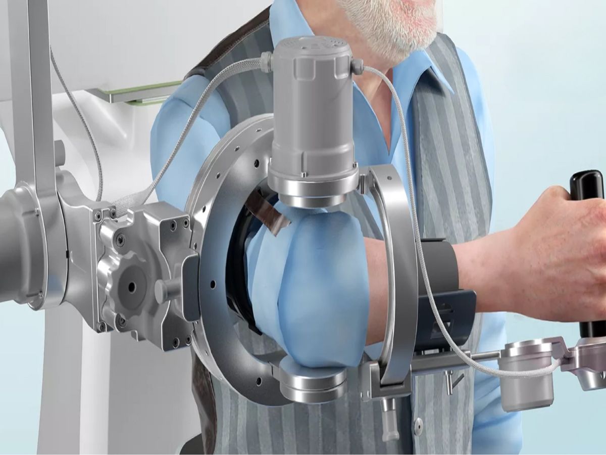 Гармонический привод для робота реабилитации верхних конечностей