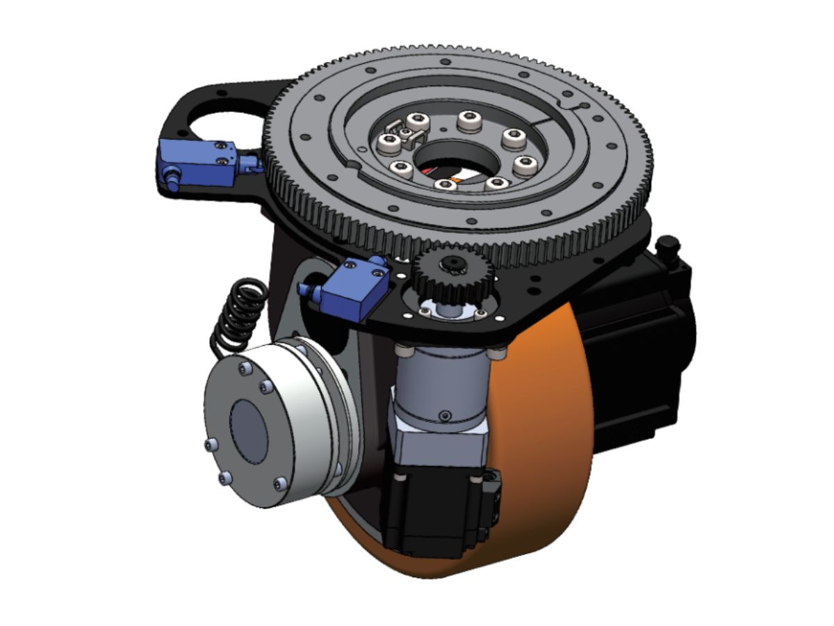 360° Поворотное горизонтальное ведущее колесо AGV