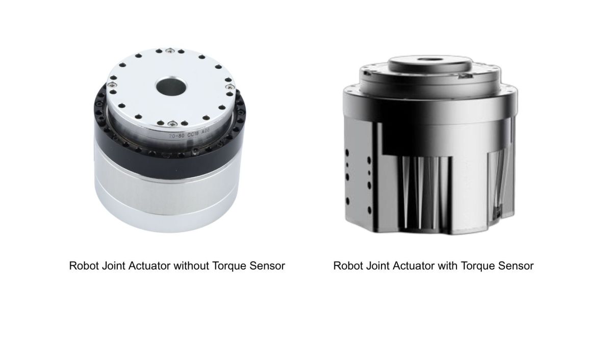 robot joint actuator with torque sensor
