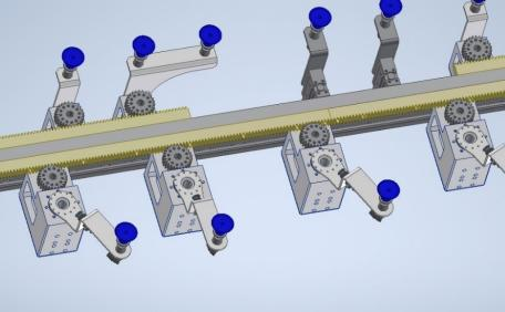 гармонический мотор-редуктор для автоматизированной сортировочной системы