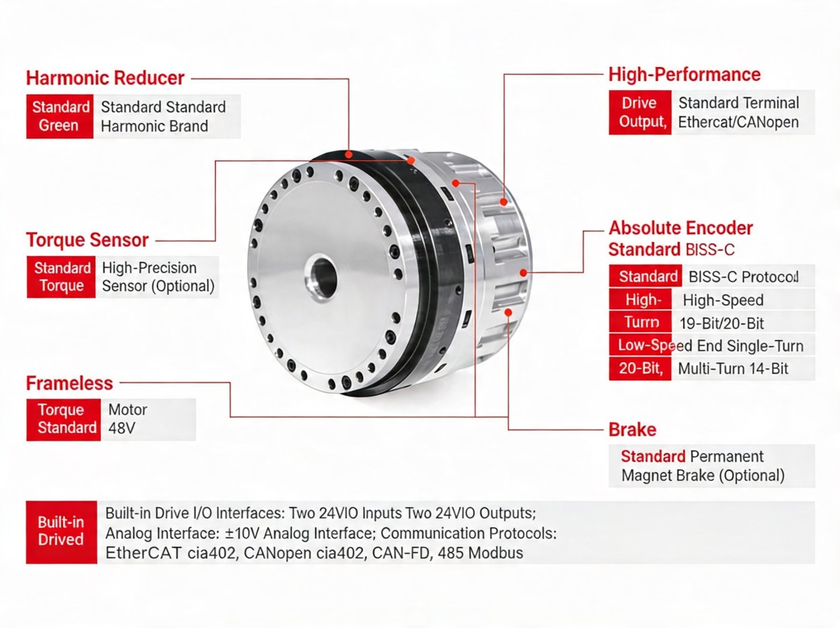 harmonic actuator structure