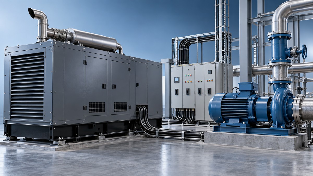 ¿Cuánta capacidad de reserva debe tener un grupo electrógeno silencioso de 1200 kW?