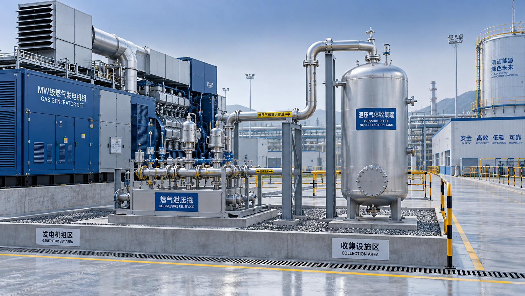 Куда безопасно отводить газ при срабатывании предохранительного сброса давления?