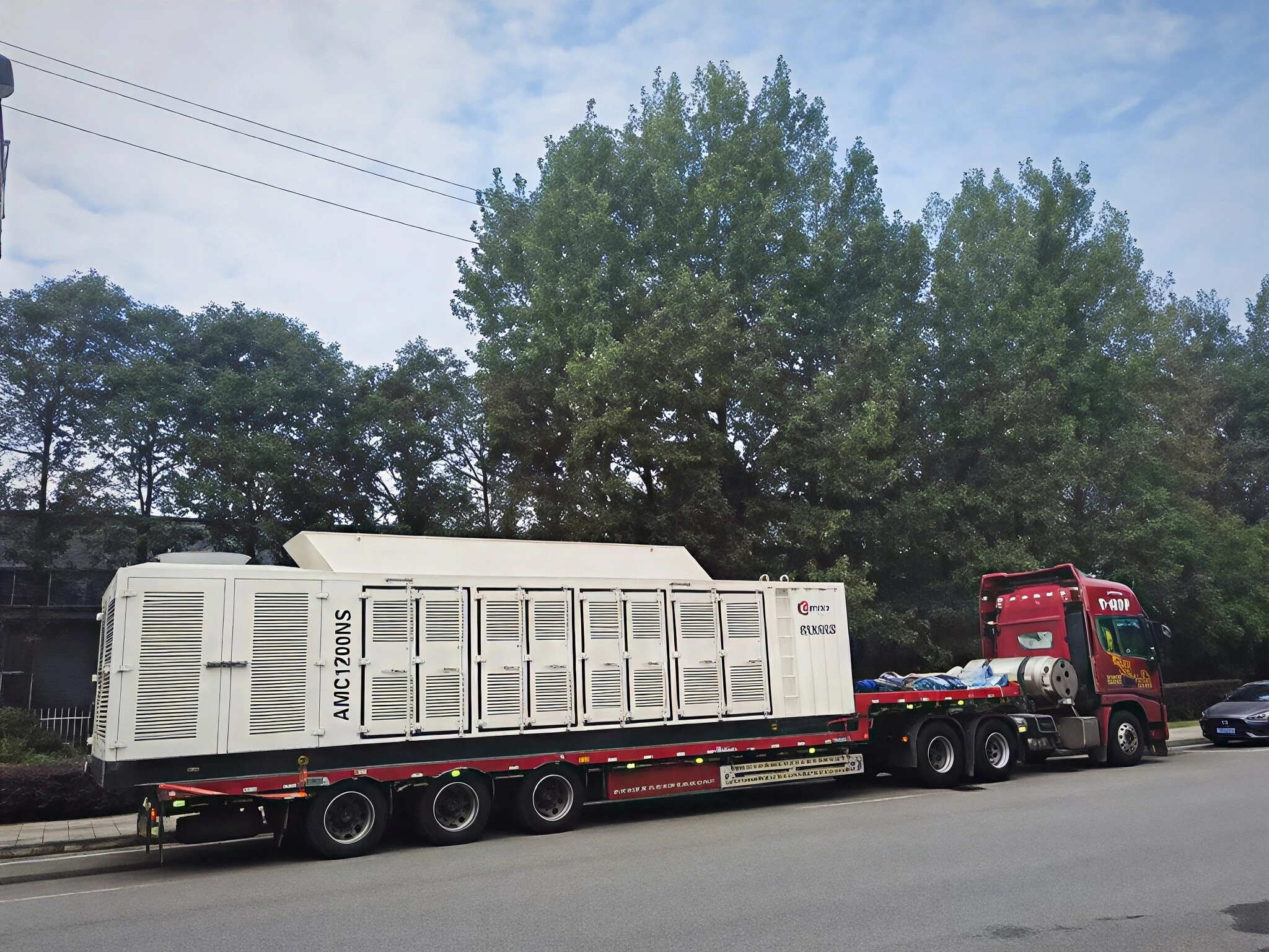 Газовая генераторная установка мощностью 1000 кВт