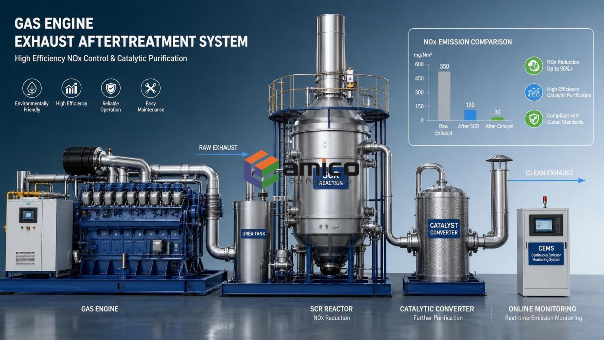 SCR or Catalyst Exhaust Treatment: Which Fits Gas Generator Emissions? Очистка выхлопных газов с помощью SCR или катализатора: что подходит для выбросов газогенератора?