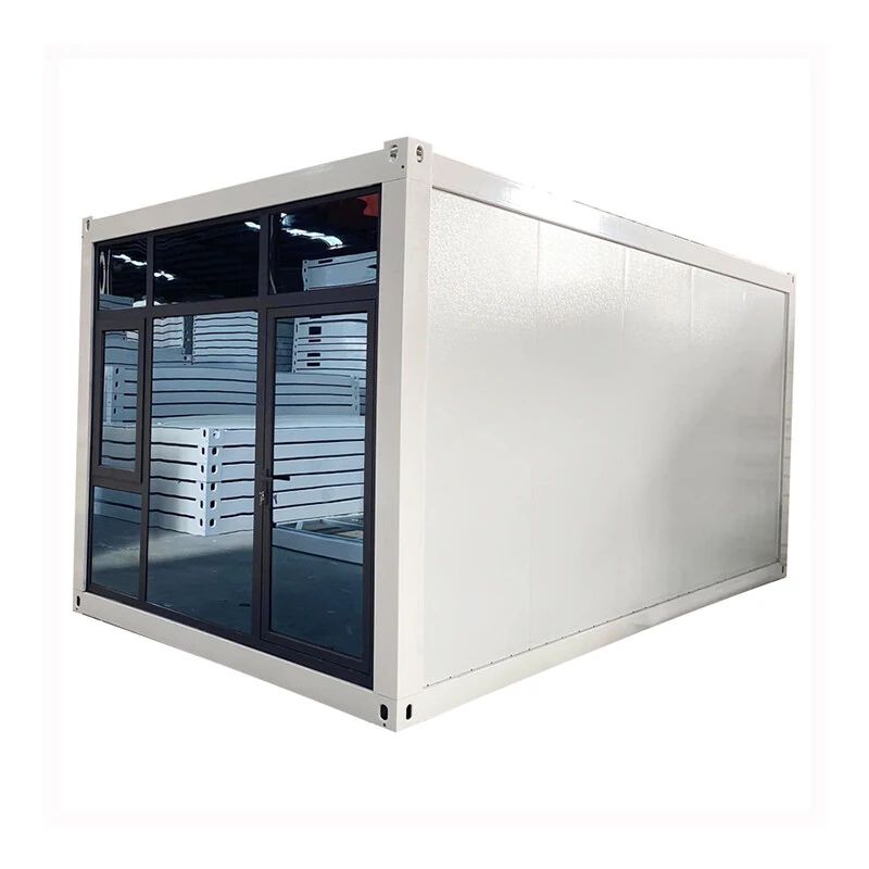 Casa contenedor prefabricada impermeable e ignífuga con combinación múltiple de 20 y 40 pies (manzana)