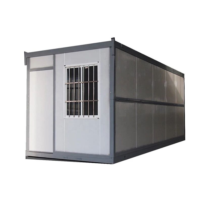 Casa apilable de 40 pies, fácil de instalar y construir, contenedor plegable para casa, oficina pequeña