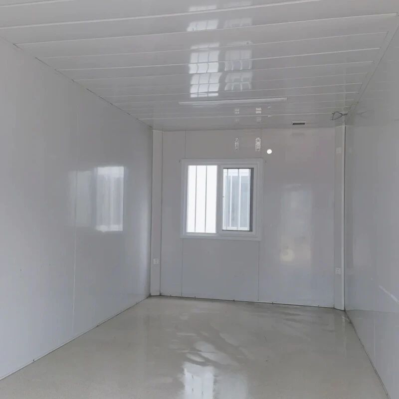 Casa contenedor modular desmontable de 20 pies para oficina, portátil, móvil, para exteriores