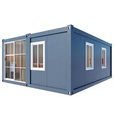 Casas prefabricadas de lujo de 2 pisos y 20 pies, prefabricadas, con envíos en masa, casa contenedor