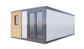 Chambre Préfabriquée Extensible Pliable Latéralement Pliable 20Ft Shipping Container House