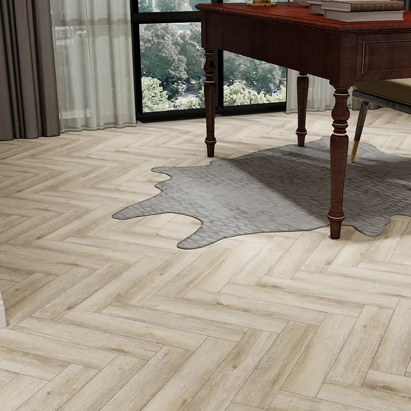 Waterproof anti-flooring spc flooring spc flooring chevron for hotels