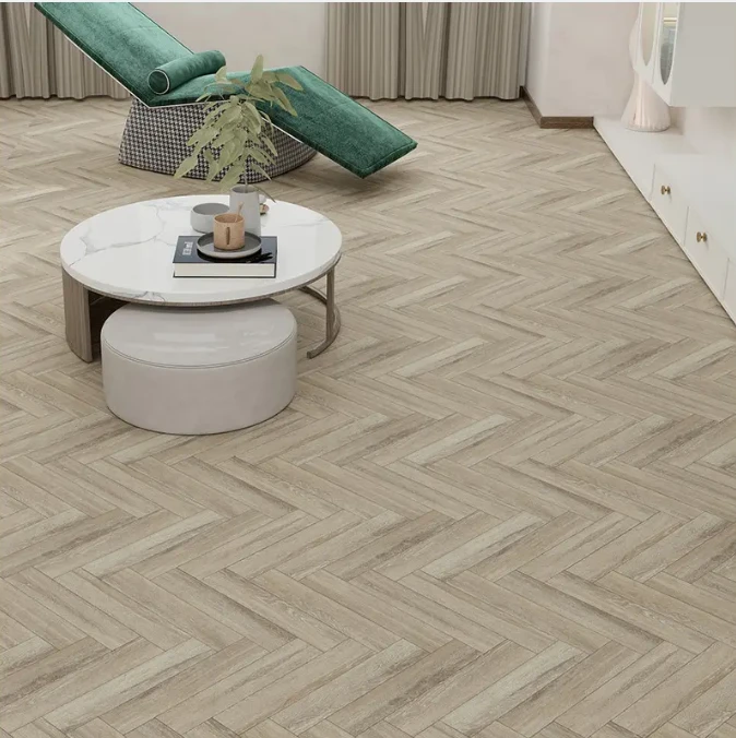 pvc herringbone board luxury stone plastic flooring SPC indoor herringbone flooring
