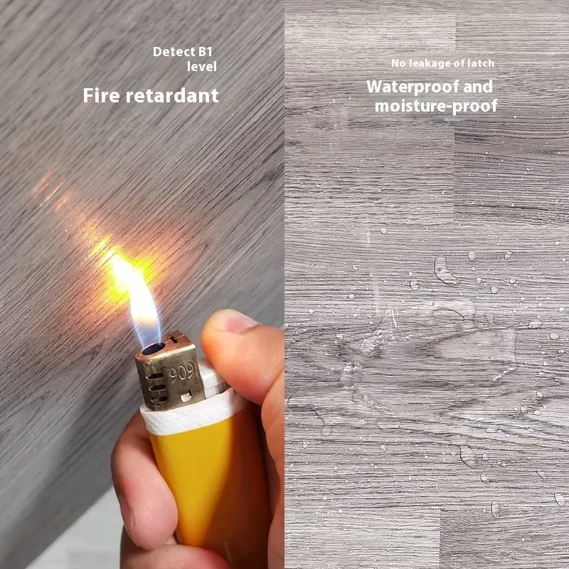 Indoor environmental protection herringbone spc lock flooring spc stone plastic flooring waterproof and fireproof easy to ship