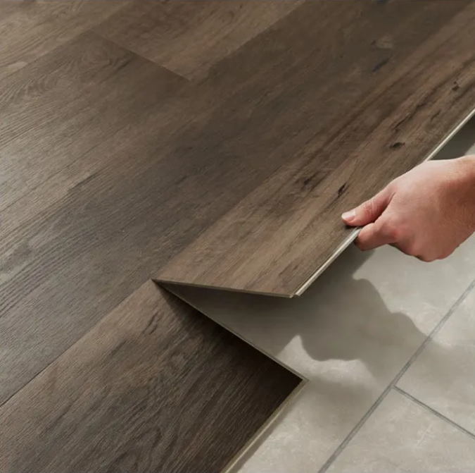 European Lock Spc Flooring Waterproofing Spc Flooring Fireproof Flooring is easy to install