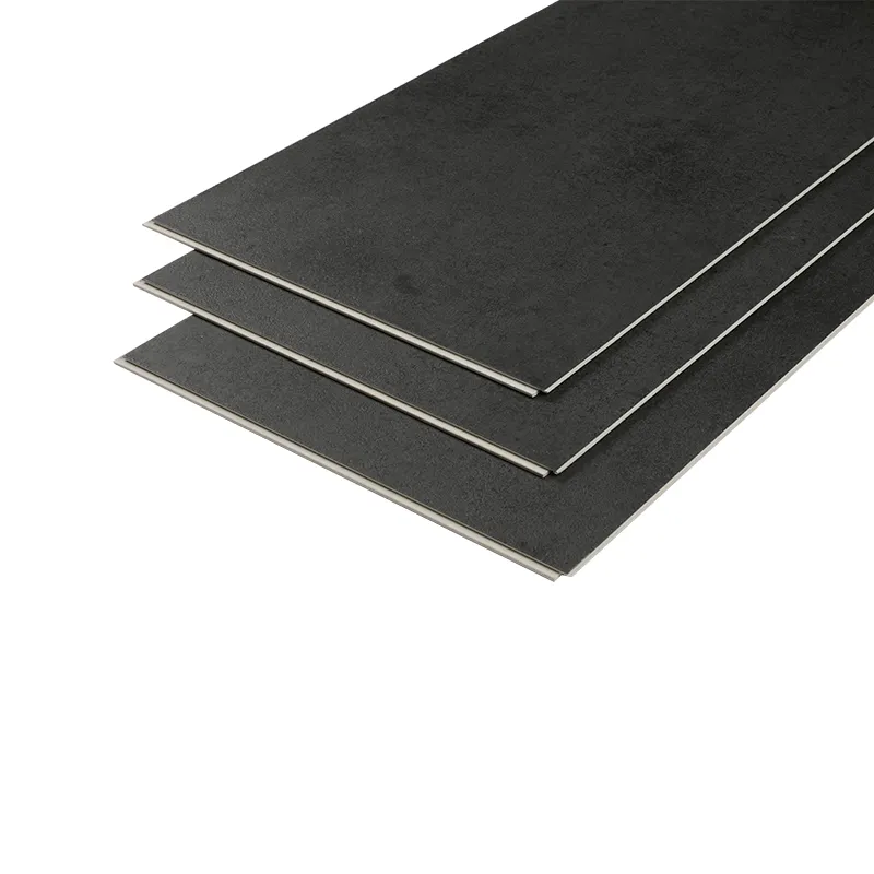 Manufacturer custom size spc stone floor interlocking spc interior flooring