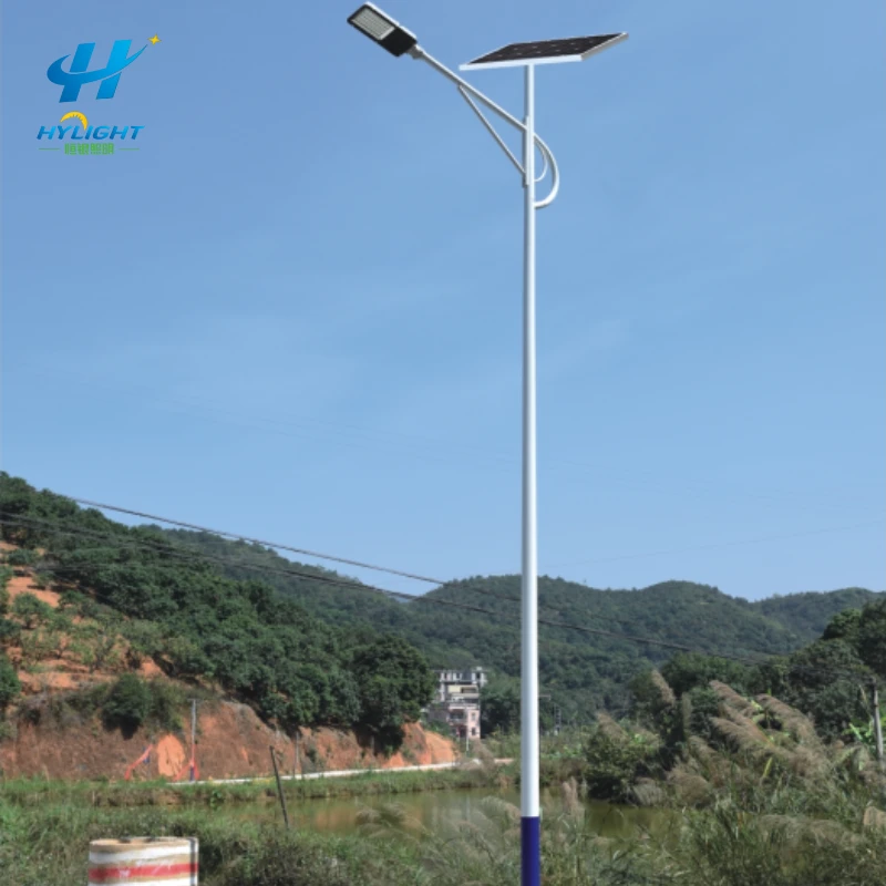 Fabricant chinois de lampadaires solaires étanches IP66 pour l'extérieur