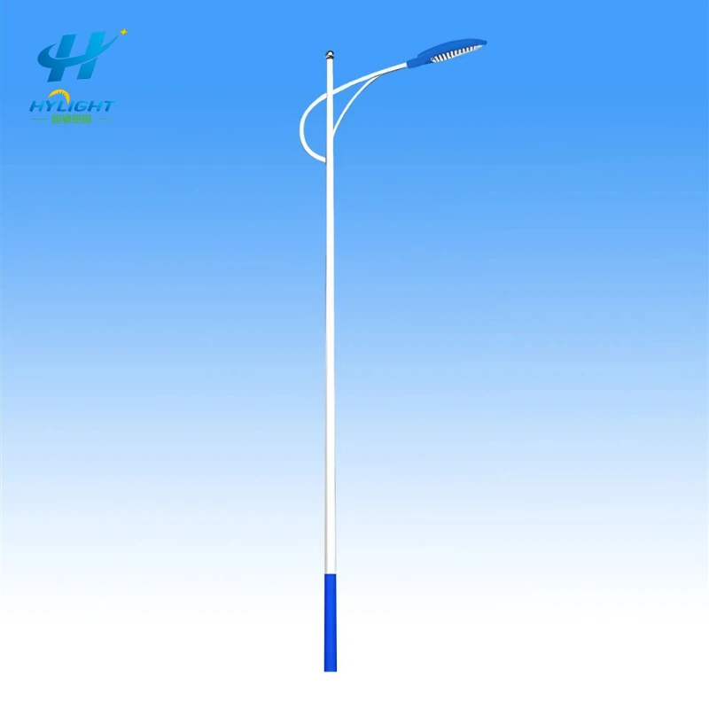 Línea de producción de postes de luz