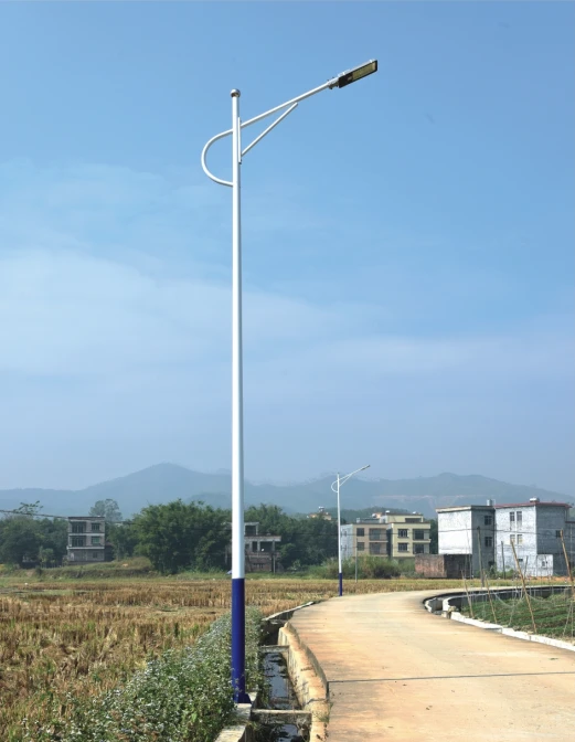 Línea de producción de postes de luz