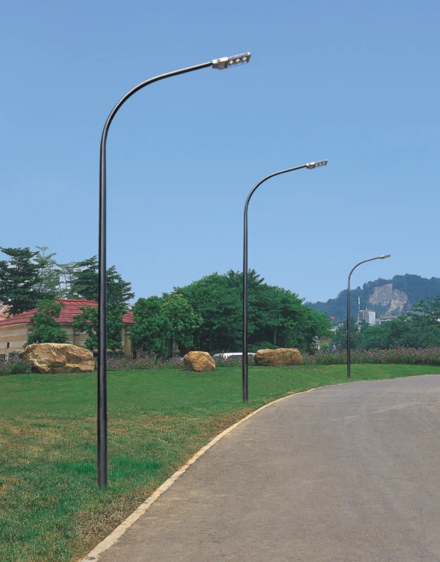 Poste de luz de entierro directo