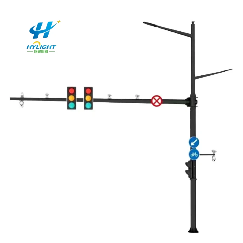 poste de luz integrado