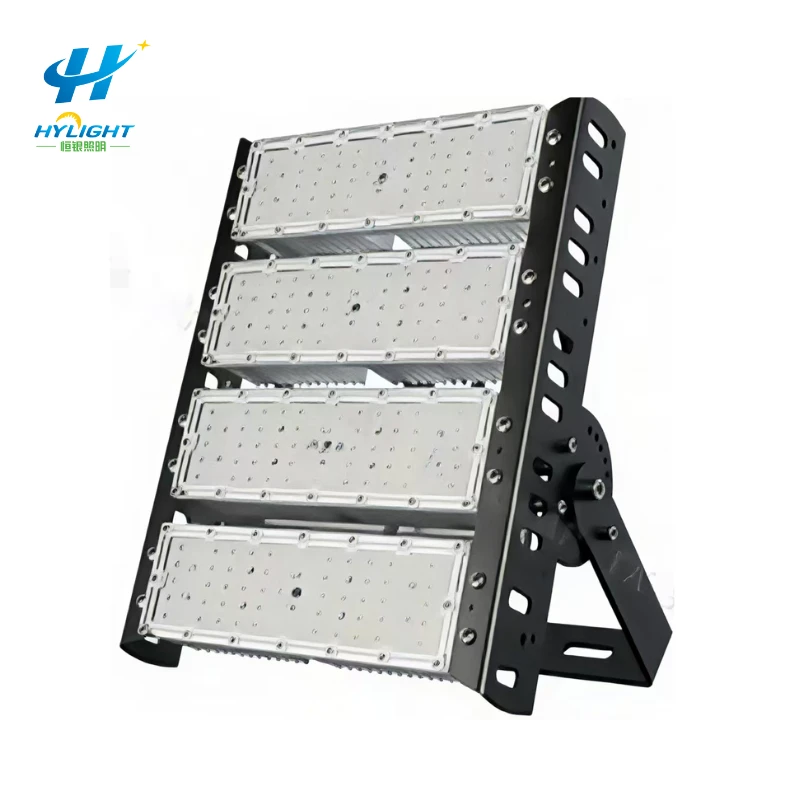 Foco inundable LED de ángulo ajustable para iluminación de estadios de 300 W